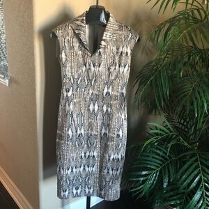 Joeffer Caoc snake print dress size 6